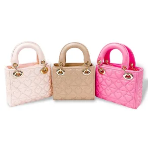 Heart Quilted Bag