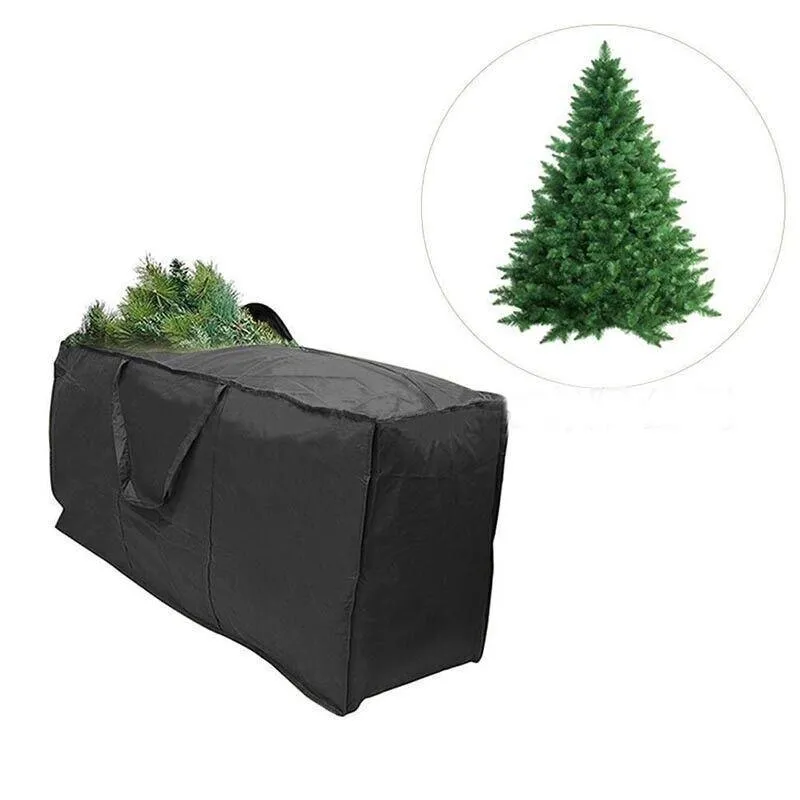 Heavy Duty Large Storage Bag 1PC 2Sizes Black Oxford Cloth