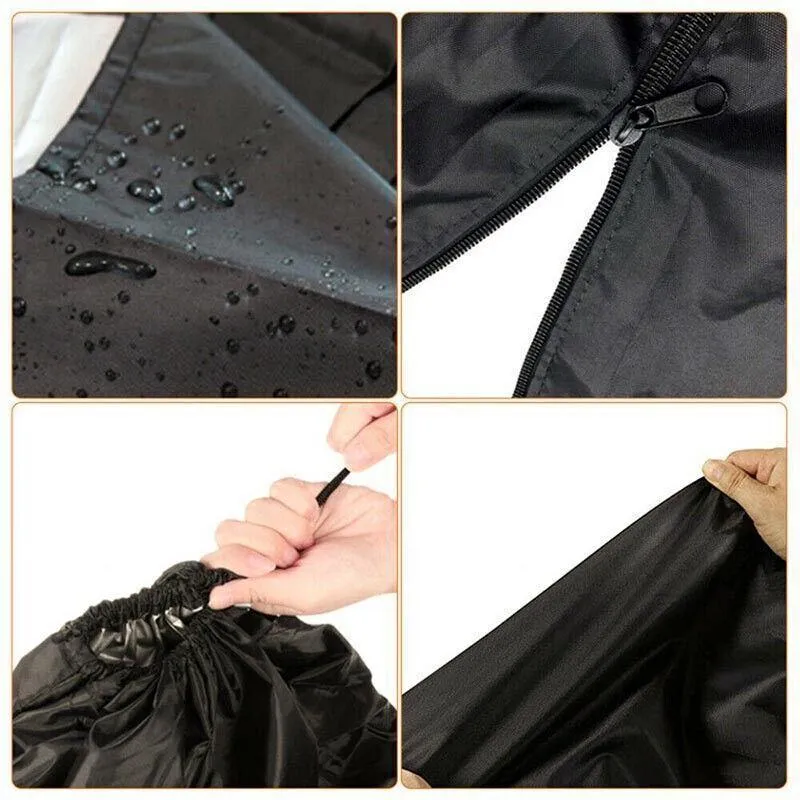 Heavy Duty Large Storage Bag 1PC 2Sizes Black Oxford Cloth