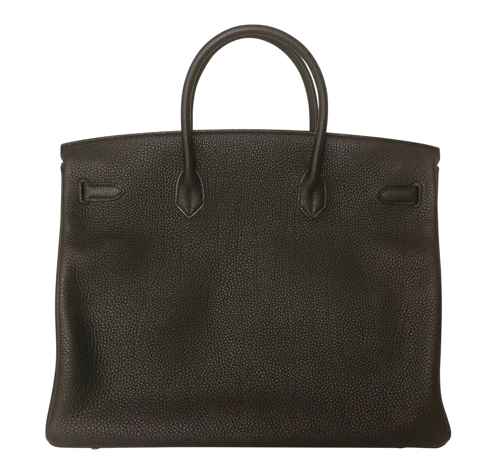 Hermès Birkin 40 Noir Togo GHW Bag