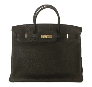 Hermès Birkin 40 Noir Togo GHW Bag