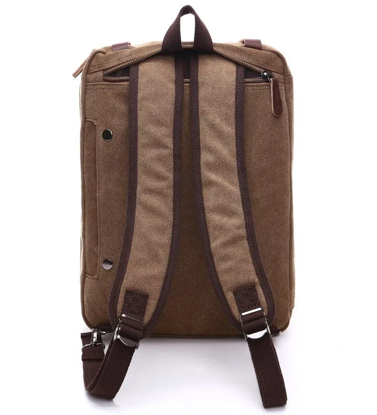 High Quality Casual Canvas Business Briefcase Mens Bag