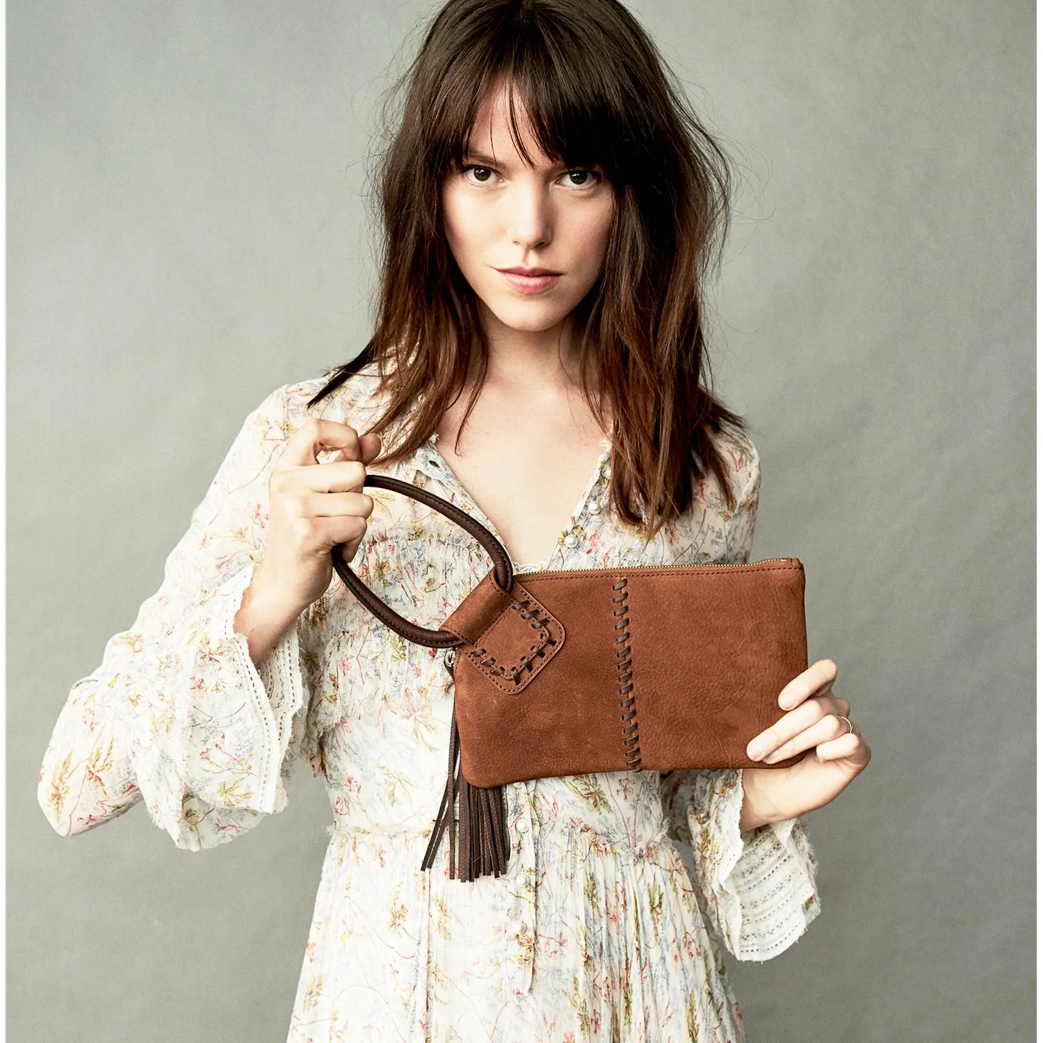 Hobo Sable Deep Plum Vintage Leather