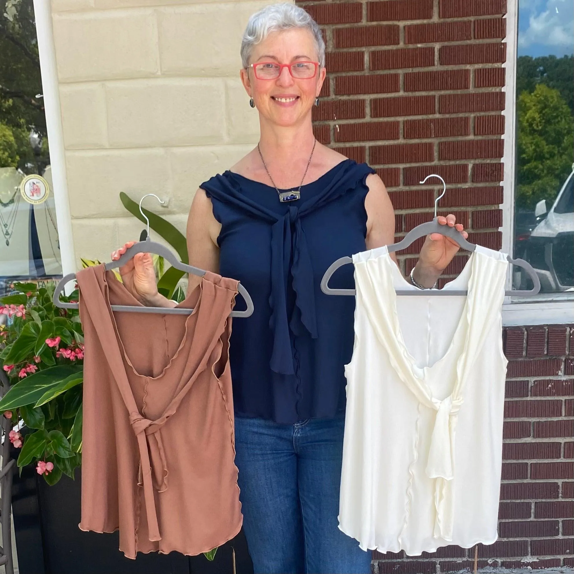 Honey Bamboo Cotton Top OS