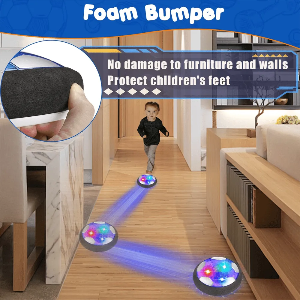 Hover Football and Ice Hockey Set