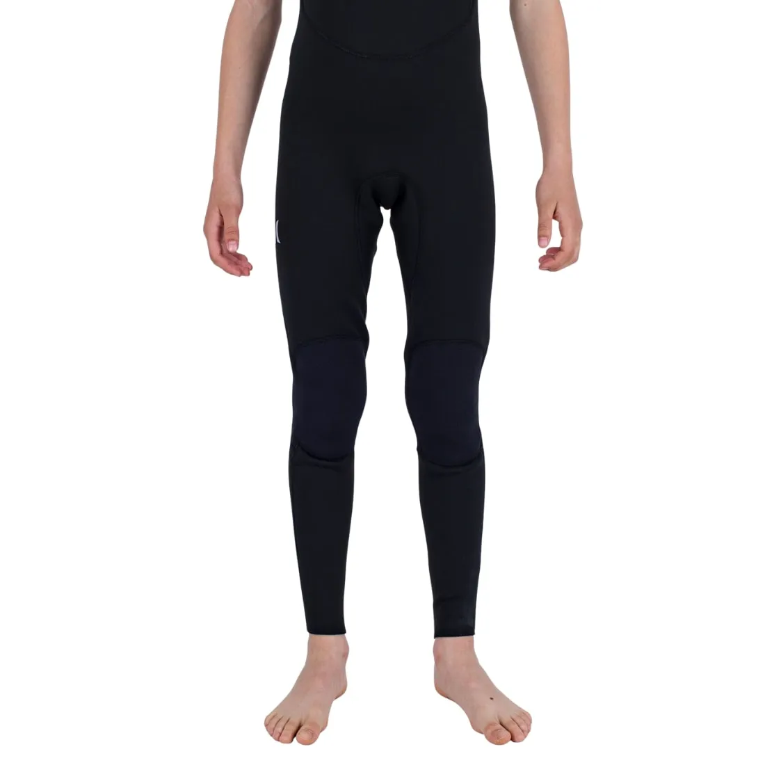 Hurley Kids Advantage 2/2mm Chest Zip Short Sleeve Wetsuit - Black