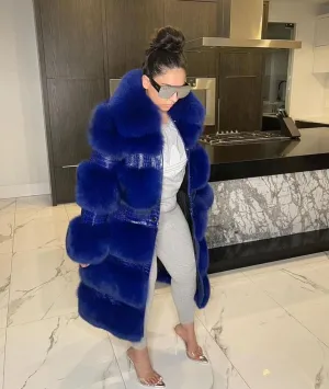 I Style by Sonia Nadia Blue Convertible Coat (4 Weeks)