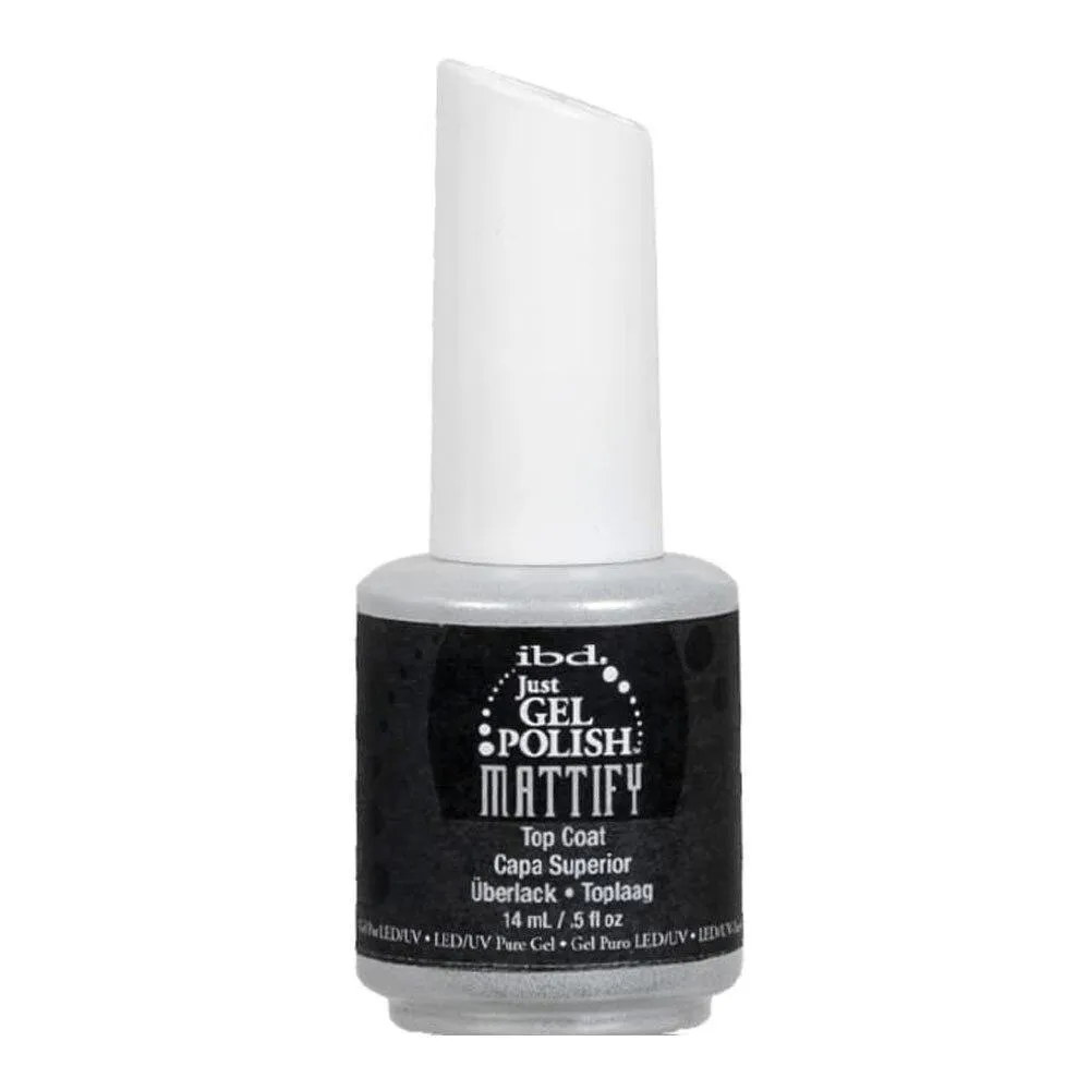 ibd Just Gel Polish Mattifying Top Coat 14ml