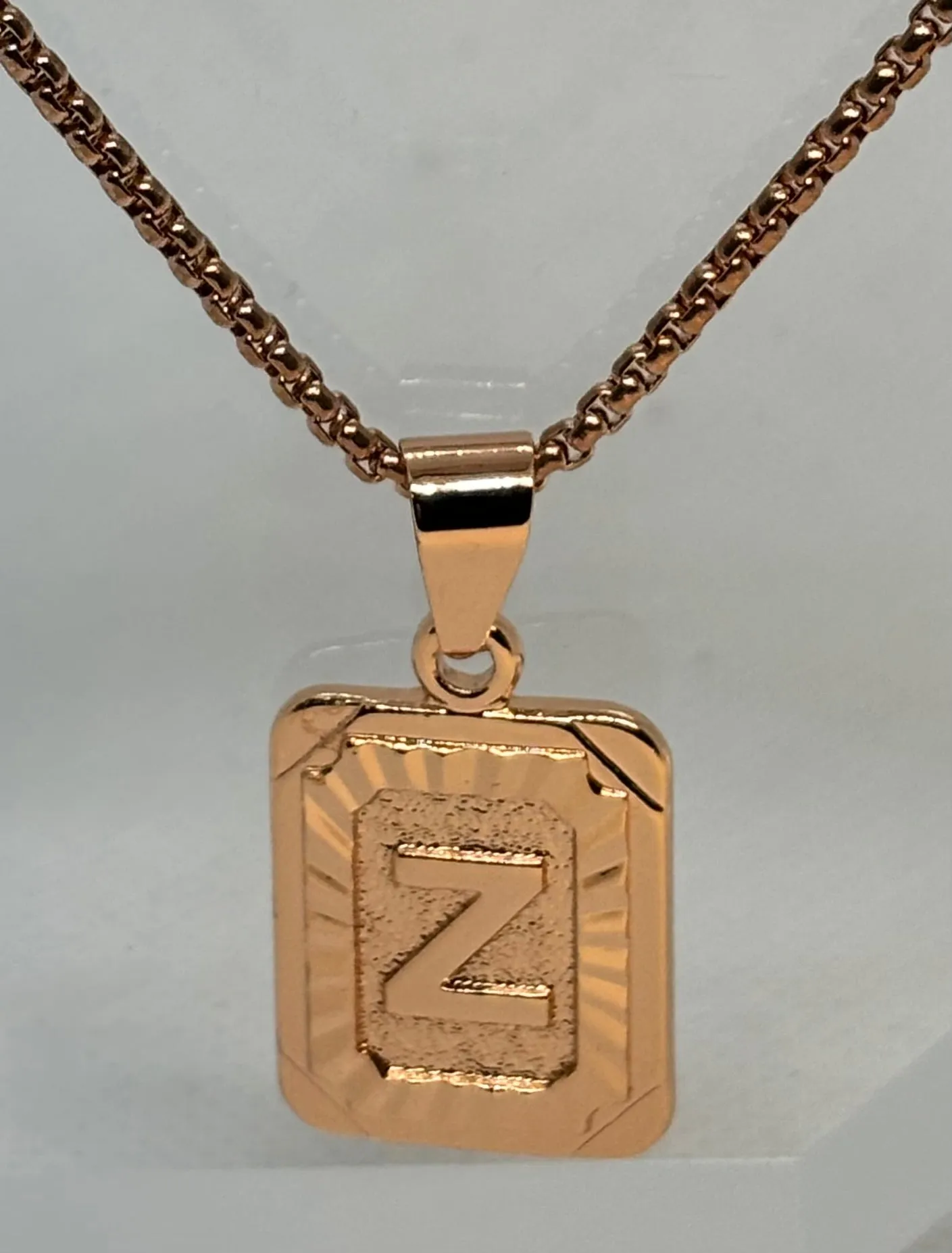 IN STOCK -Bold Initial Necklace