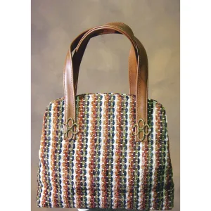 Italian Multi-Color Carpetbag Purse