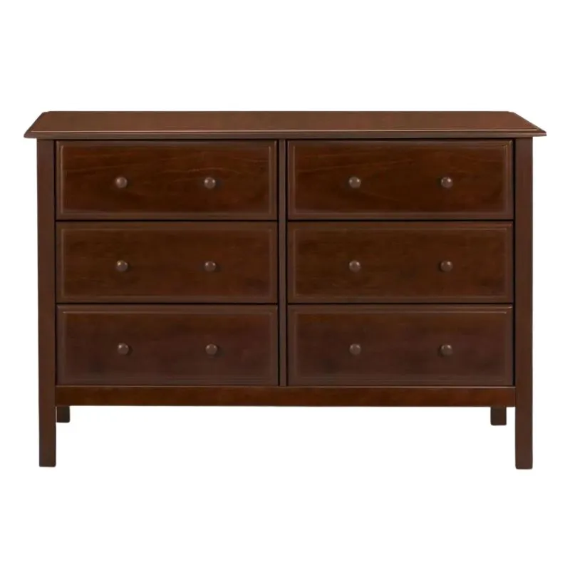 Jayden 6-Drawer Double Wide Dresser