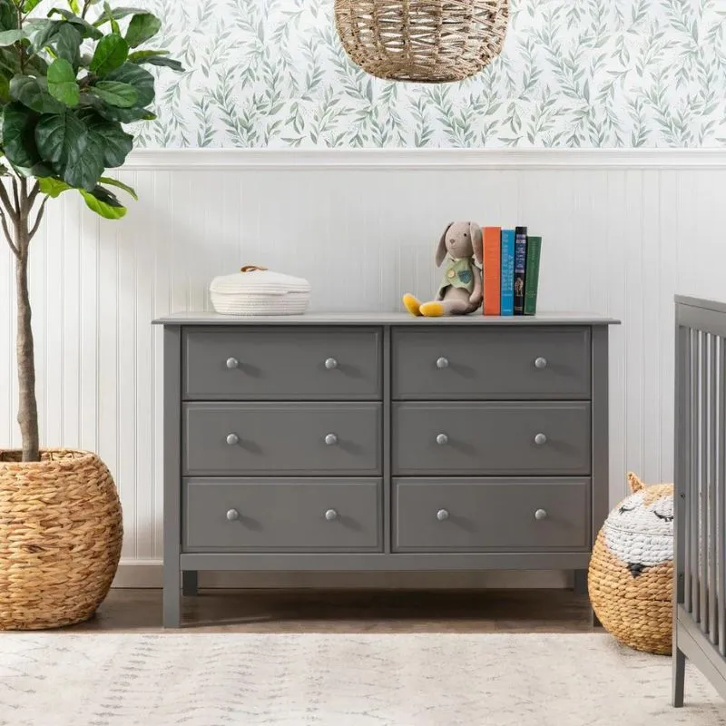 Jayden 6-Drawer Double Wide Dresser