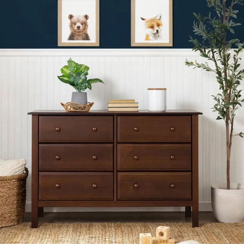 Jayden 6-Drawer Double Wide Dresser