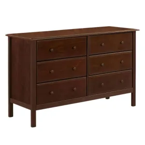 Jayden 6-Drawer Double Wide Dresser