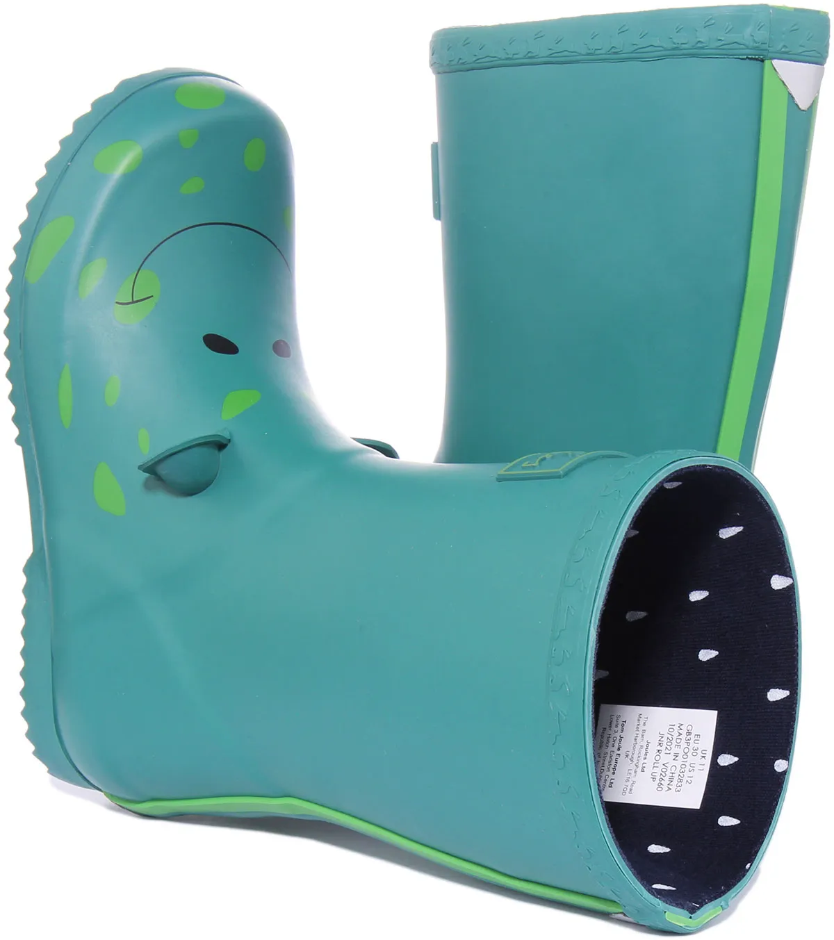 Joules Junior Roll Up In Green