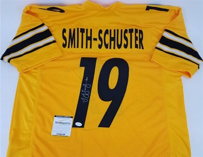 JuJu Smith-Schuster Signed Steelers Throwback Jersey (TSE COA) Pittsburgh #1 W.R