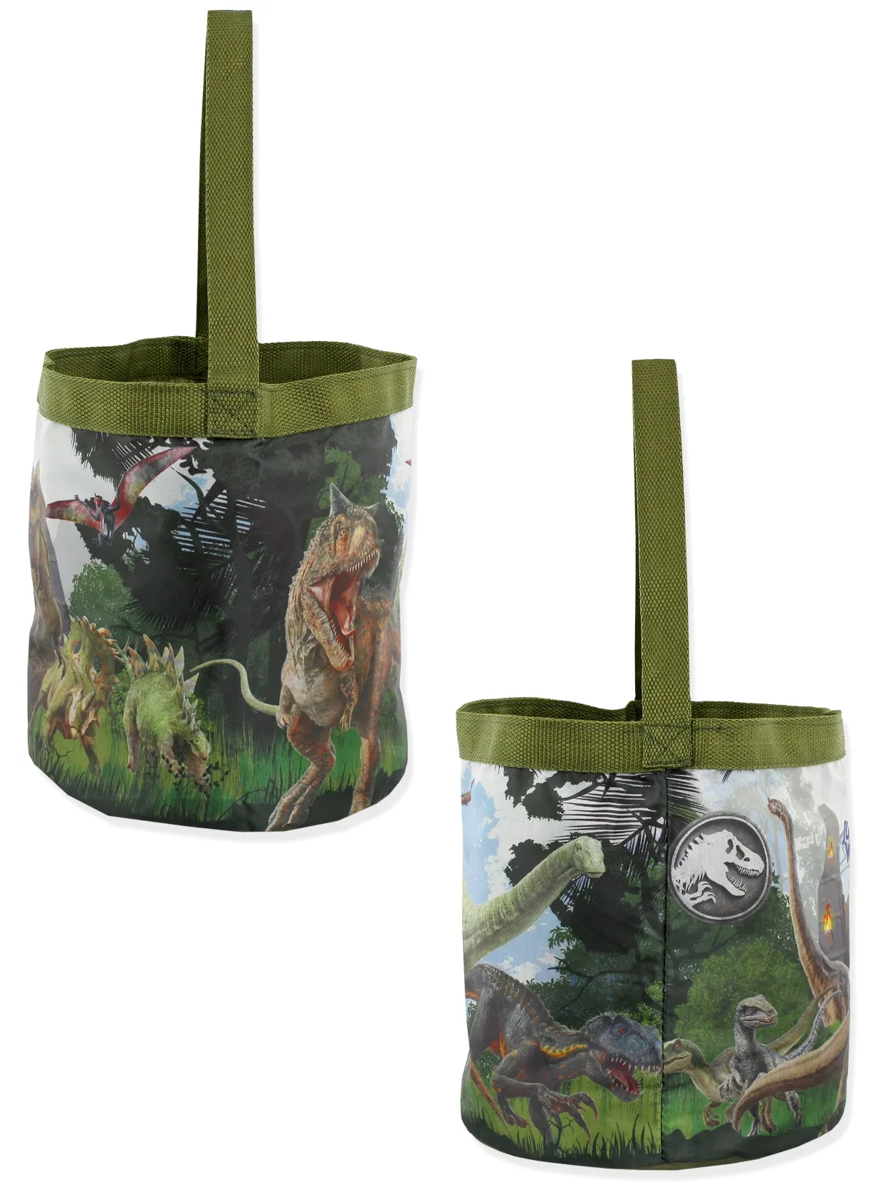 Jurassic World Collapsible Bucket Tote Bag
