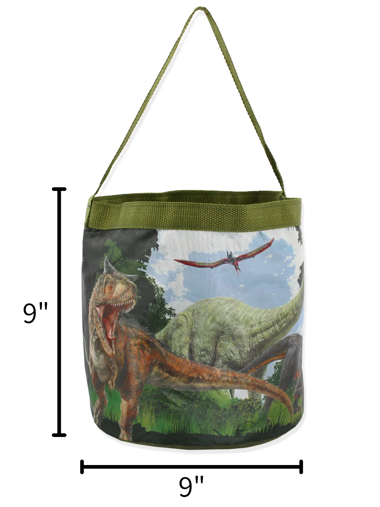 Jurassic World Collapsible Bucket Tote Bag