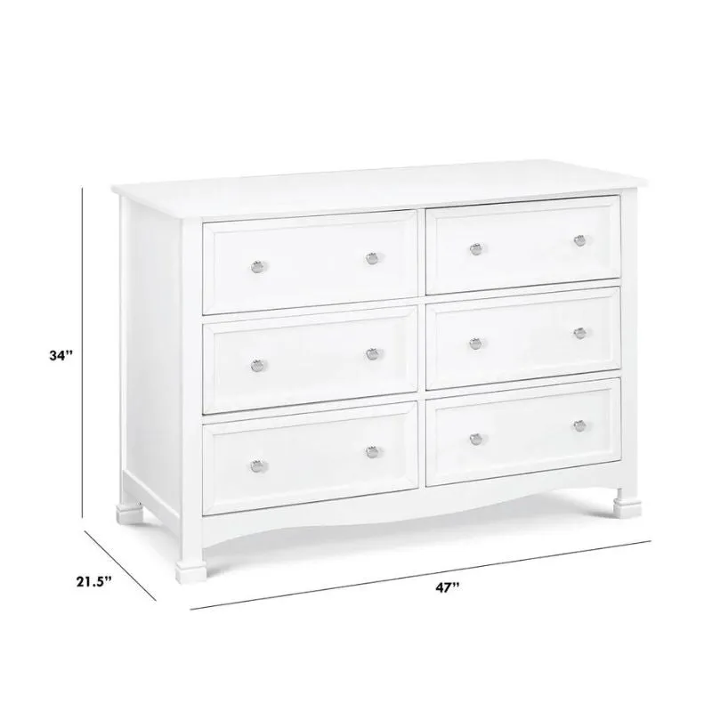 Kalani 6 Drawer Double Wide Dresser