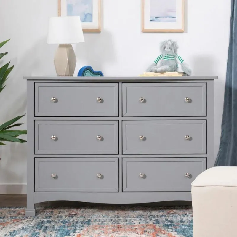 Kalani 6 Drawer Double Wide Dresser