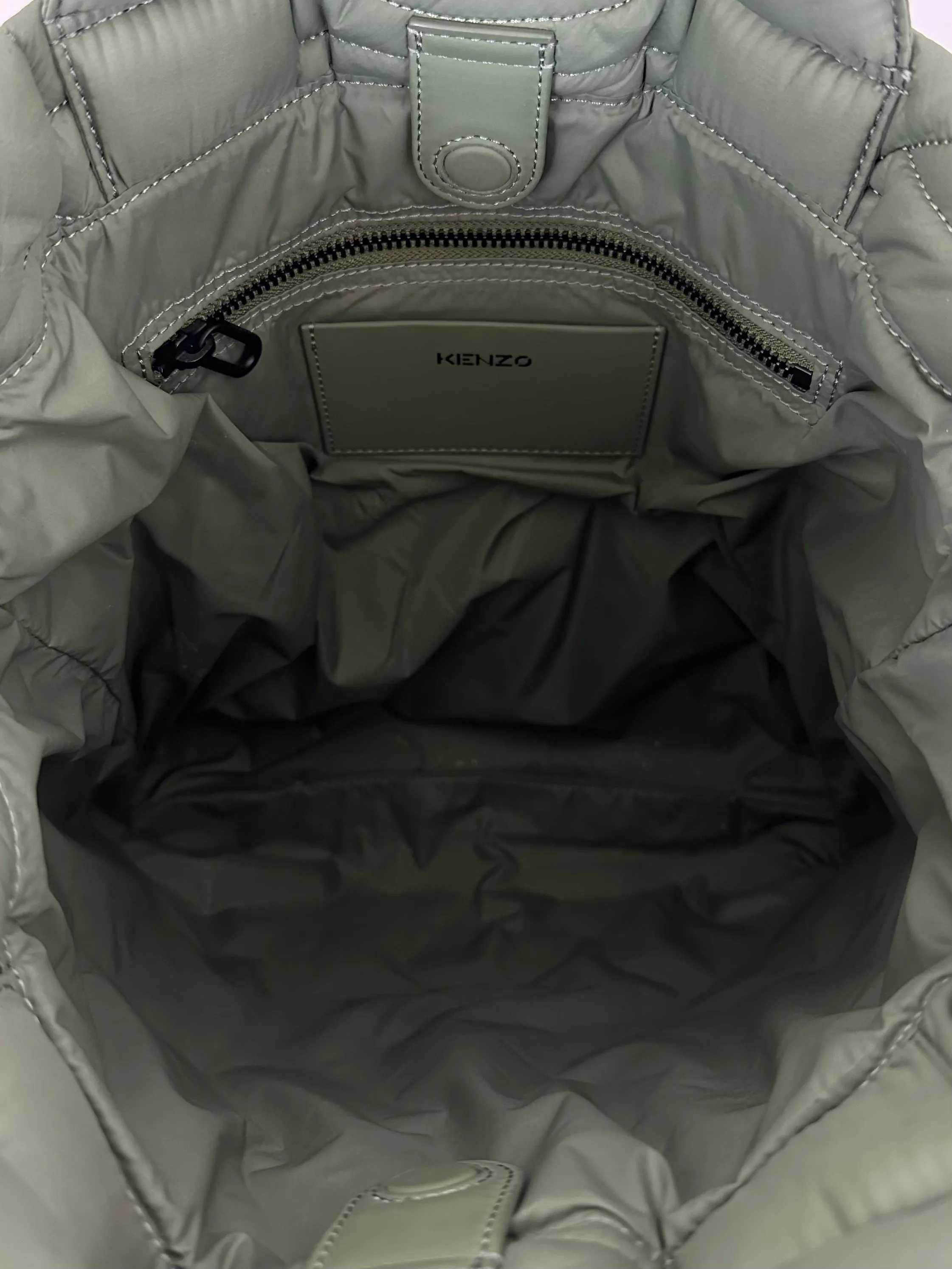 Kenzo Logo Quilted Bag