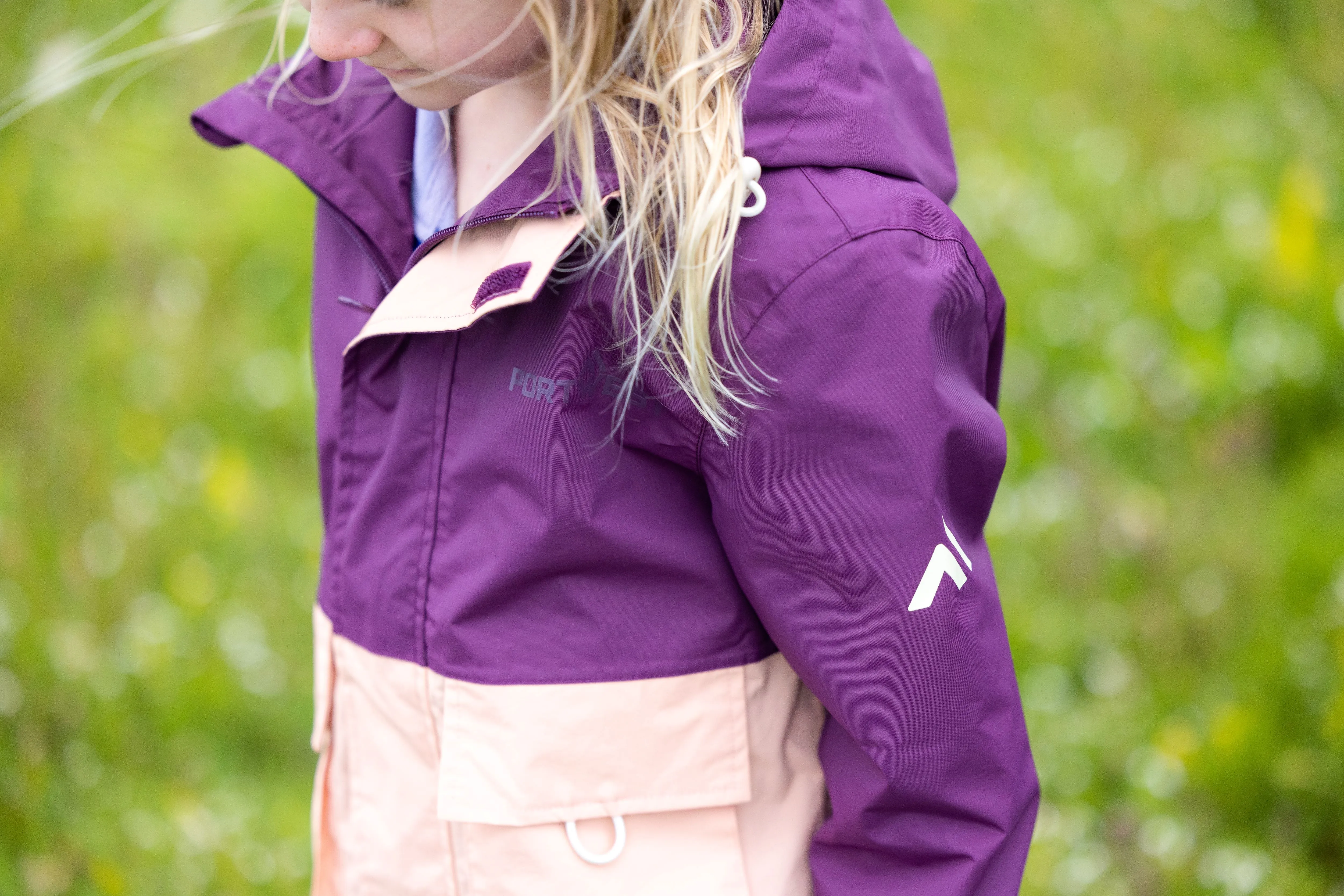 Kid's Delphi Fleece Lined Rain Jacket