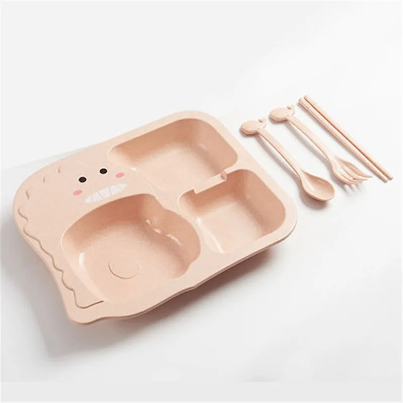 Kids Natural Bamboo Fiber Bowl/Plate