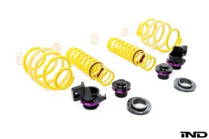 KW Suspension Height Adjustable Spring Kit Porsche 911 (991.2), Carrera 2/4, S & GTS, Coupe & Convertible; with PDCC (with OE lift system)