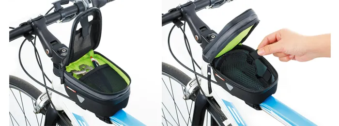 KWT Top Tube Phone Bag with 3M Reflective Strip