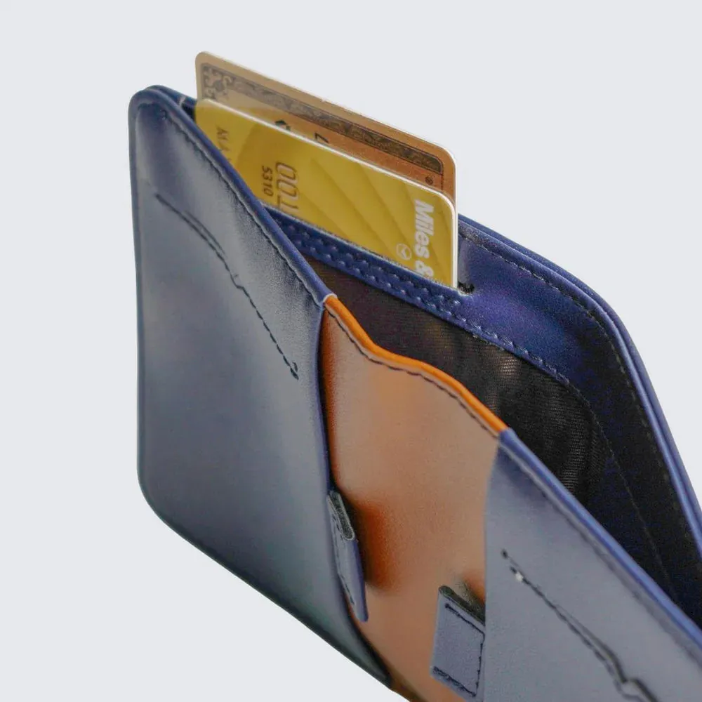 La Enviro Freo Wallet Vegan Leather Dark Blue