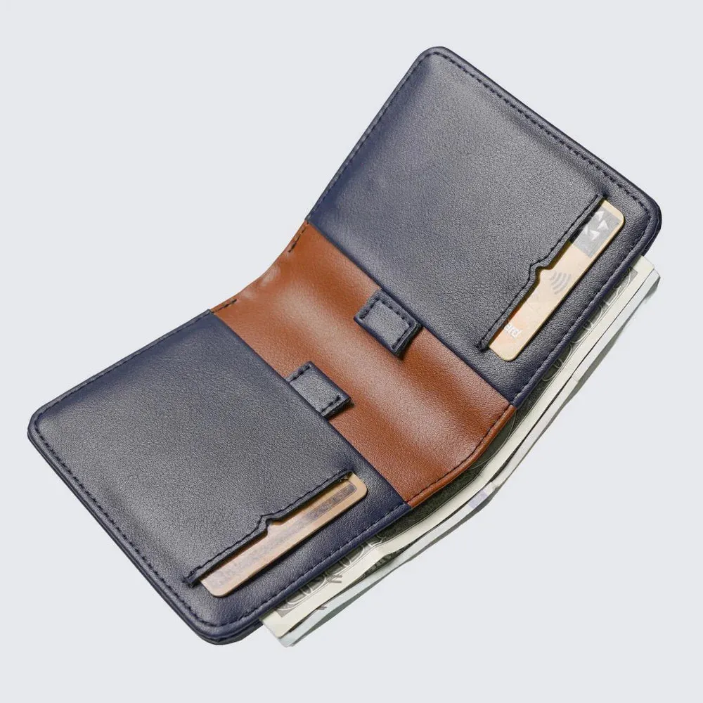 La Enviro Freo Wallet Vegan Leather Dark Blue