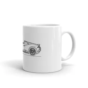 Lamborghini Huracán EVO Spyder silhouette Mug