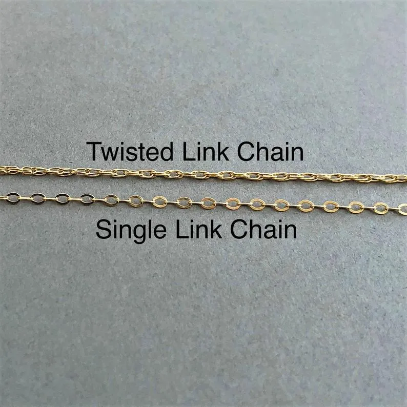 Large Dagger Pendant Gold Fill Necklace