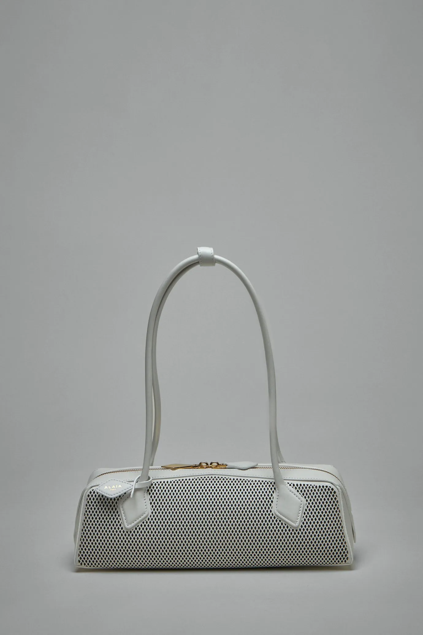 Le Teckel Medium Bag in Perforated Leather