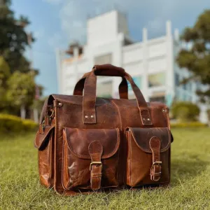 Leather Briefcase Leather Messenger Bag