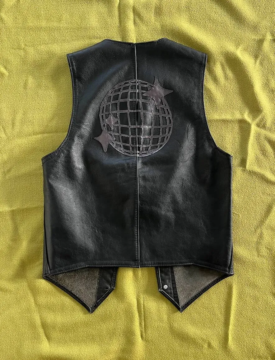 Leather Disco Vest