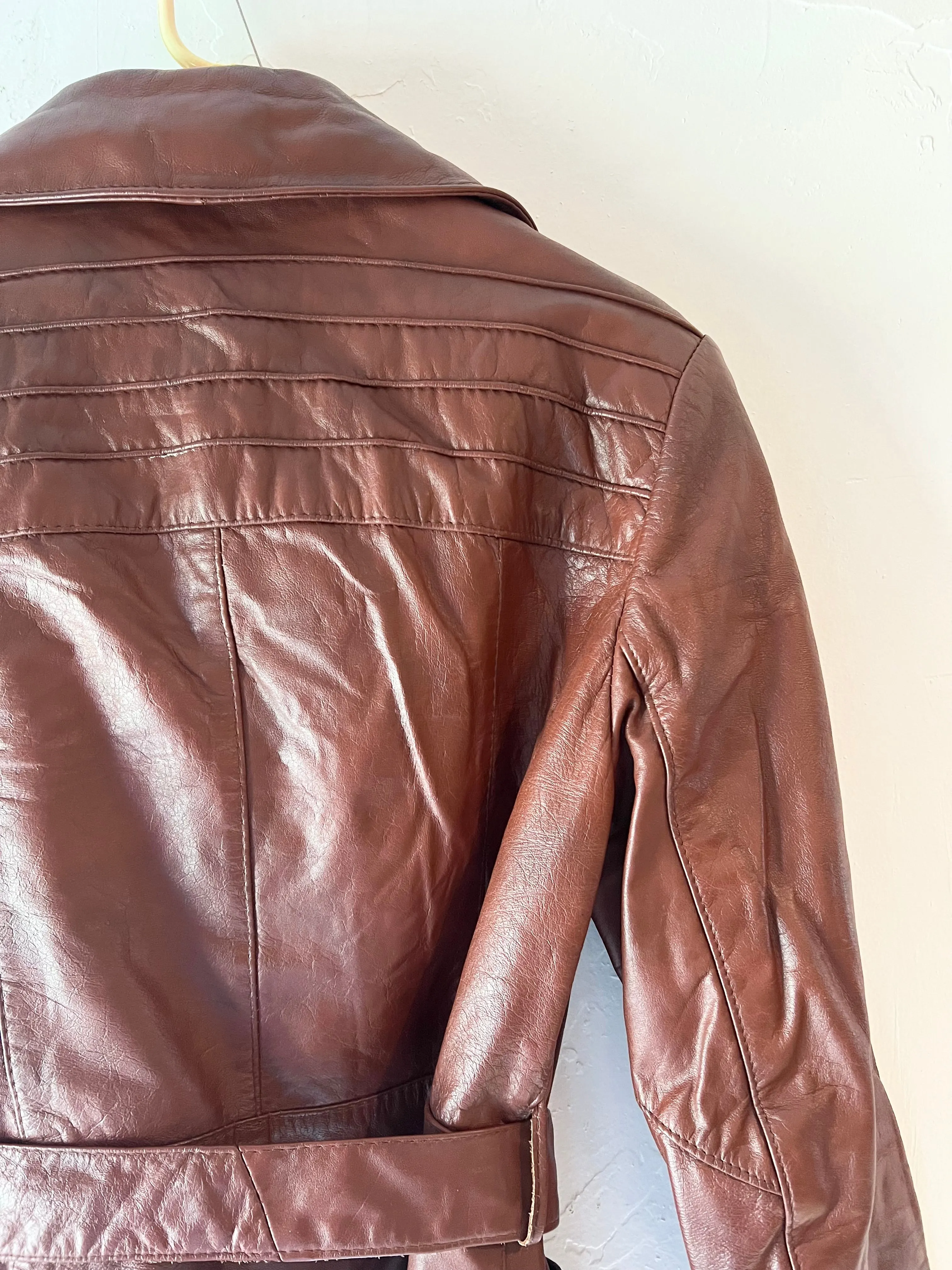 Leather Oxblood Jacket