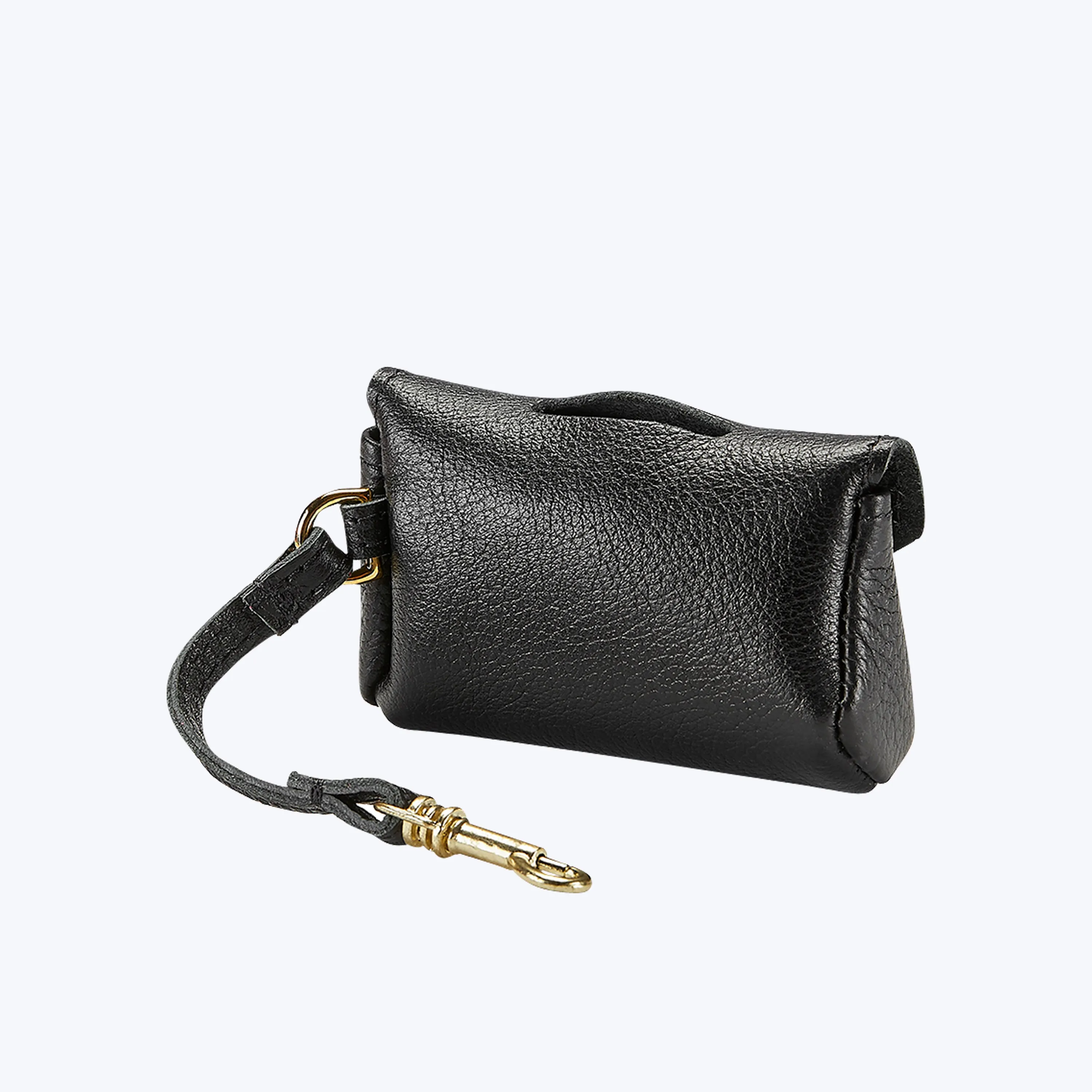 Leather Pet Waste Bag Holder