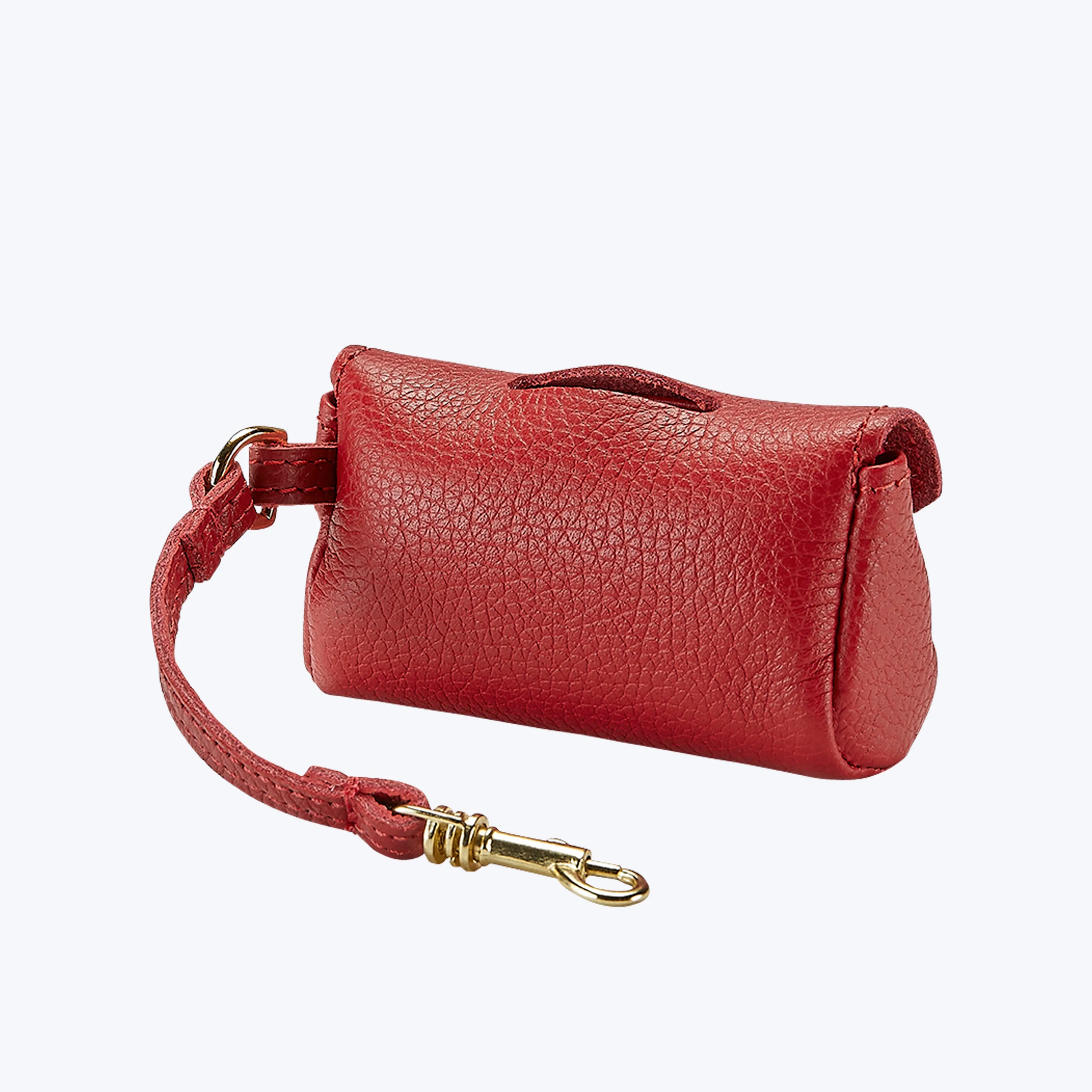 Leather Pet Waste Bag Holder