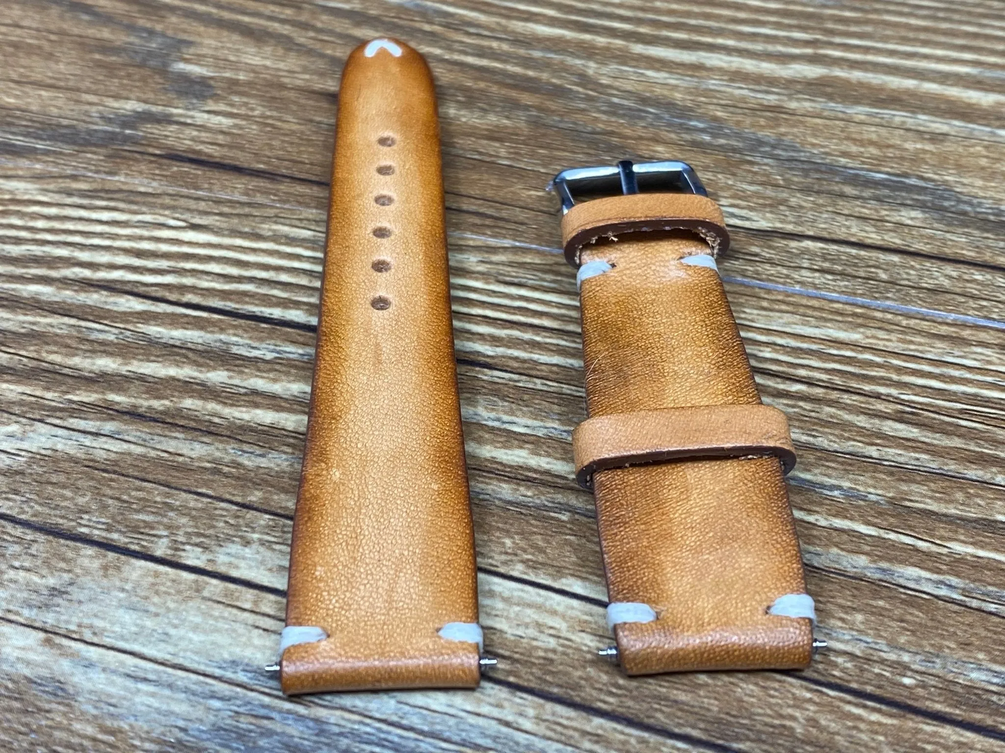 Leather Watch Straps 20mm, Vintage Brown Leather Mens Wrist Watch Band Replacement, Personalise Christmas Gift idea, Hand Stitched Vintage Faded Brown Leather Watch Straps, Watch Straps 19mm for Rolex