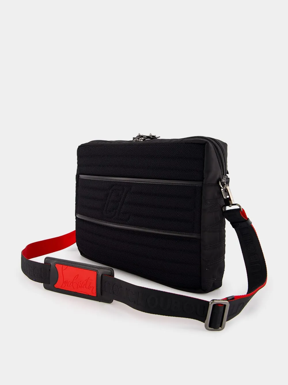 Loubideal Nylon Messenger Bag