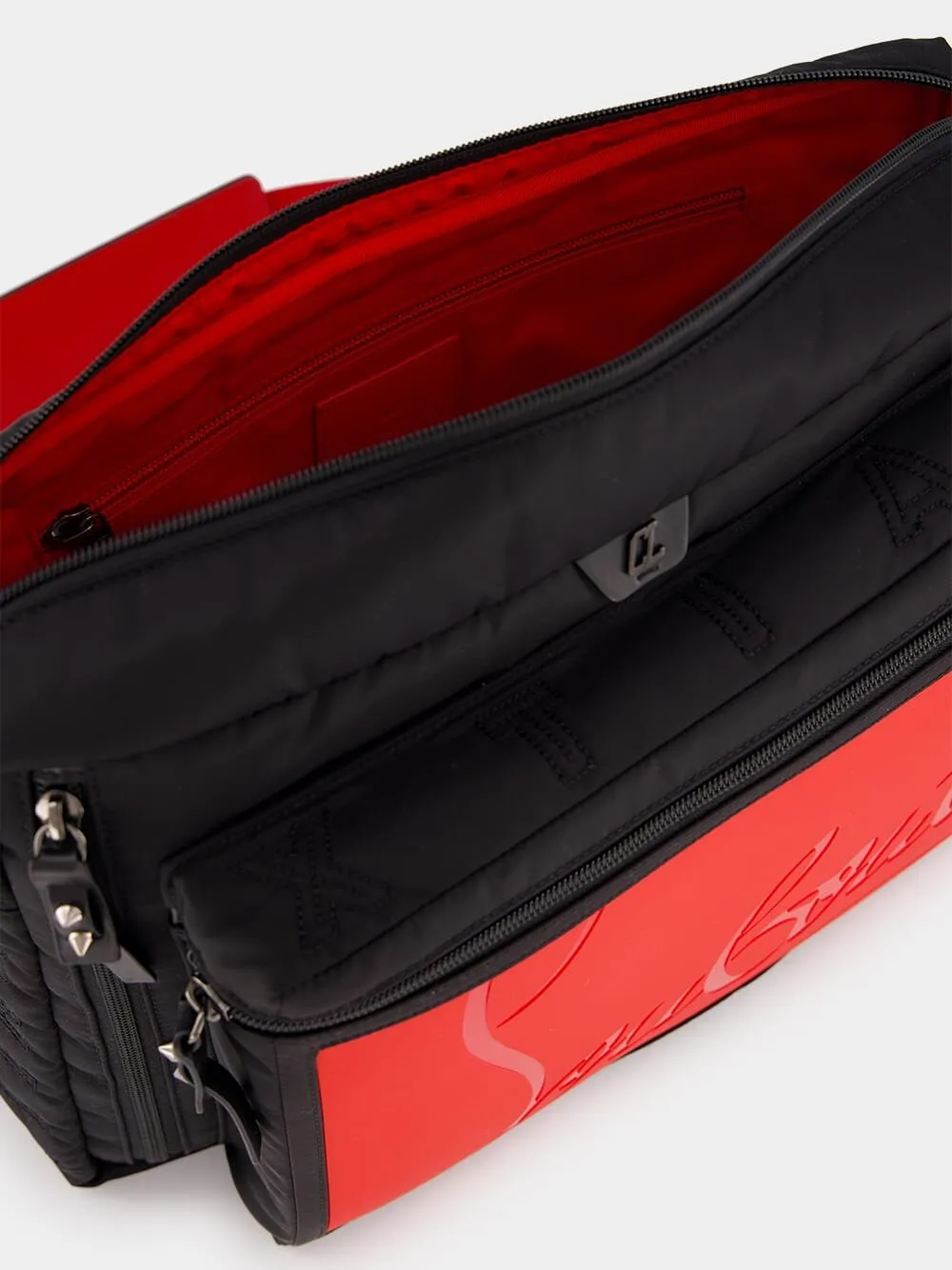 Loubideal Nylon Messenger Bag