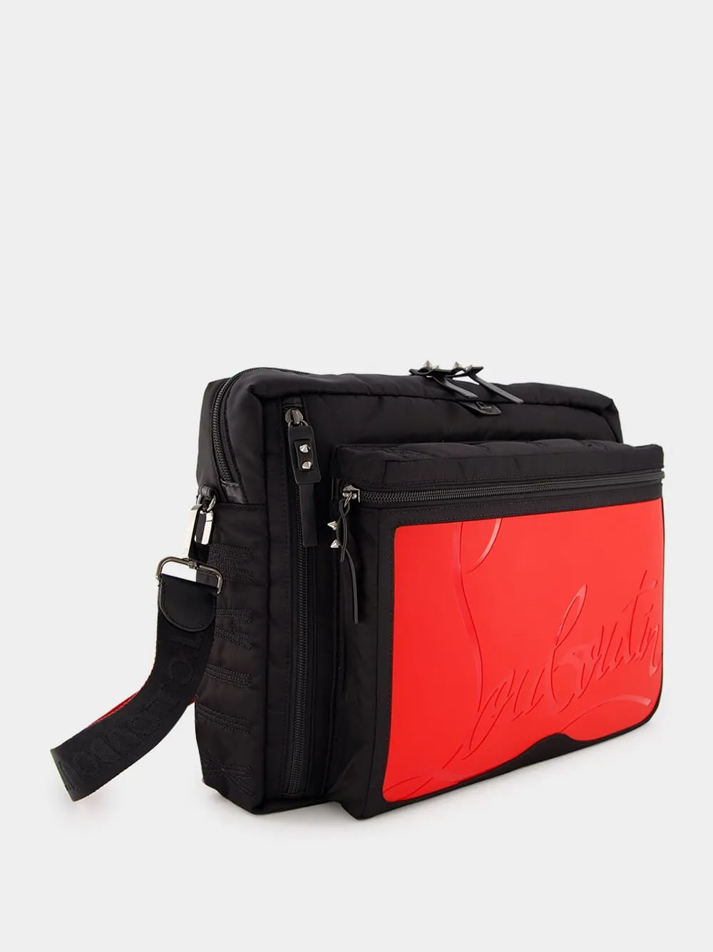 Loubideal Nylon Messenger Bag
