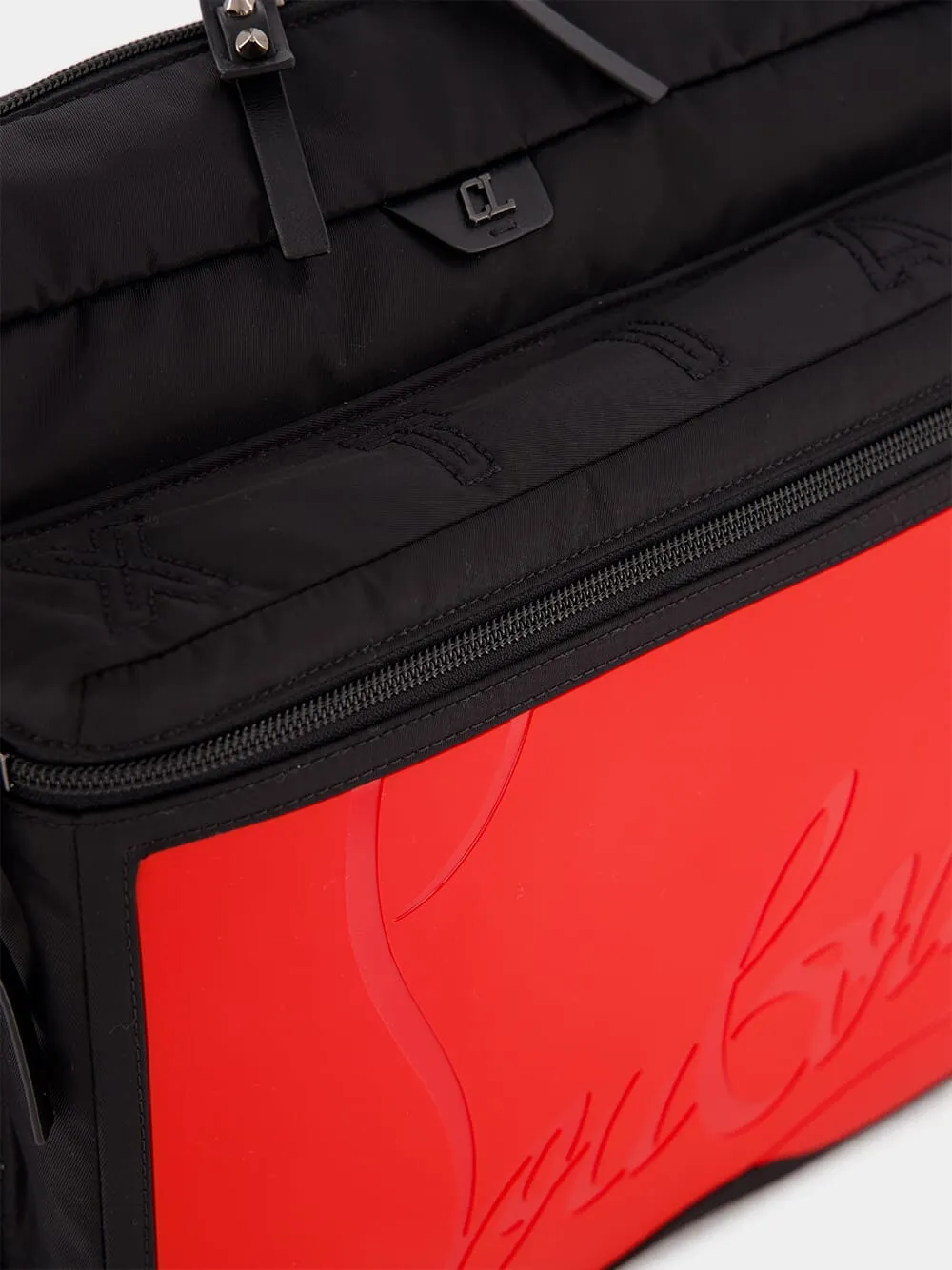 Loubideal Nylon Messenger Bag