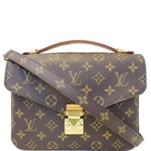 LOUIS VUITTON Metis Pochette Monogram Canvas Crossbody Bag