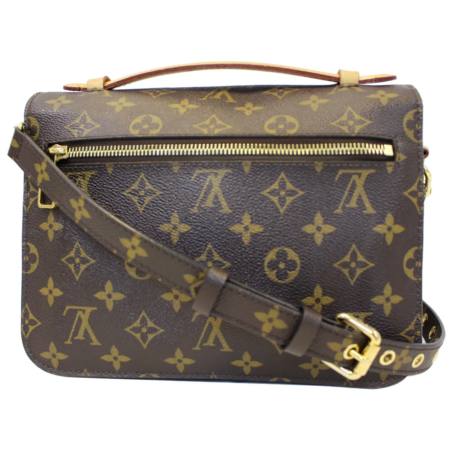 LOUIS VUITTON Metis Pochette Monogram Canvas Crossbody Bag