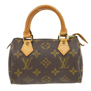 LOUIS VUITTON MINI SPEEDY 2WAY HAND BAG MONOGRAM M41534 NR13994i