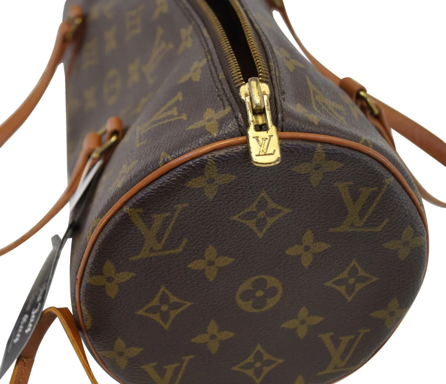 LOUIS VUITTON Monogram Brown Papillon 30 Shoulder Bag