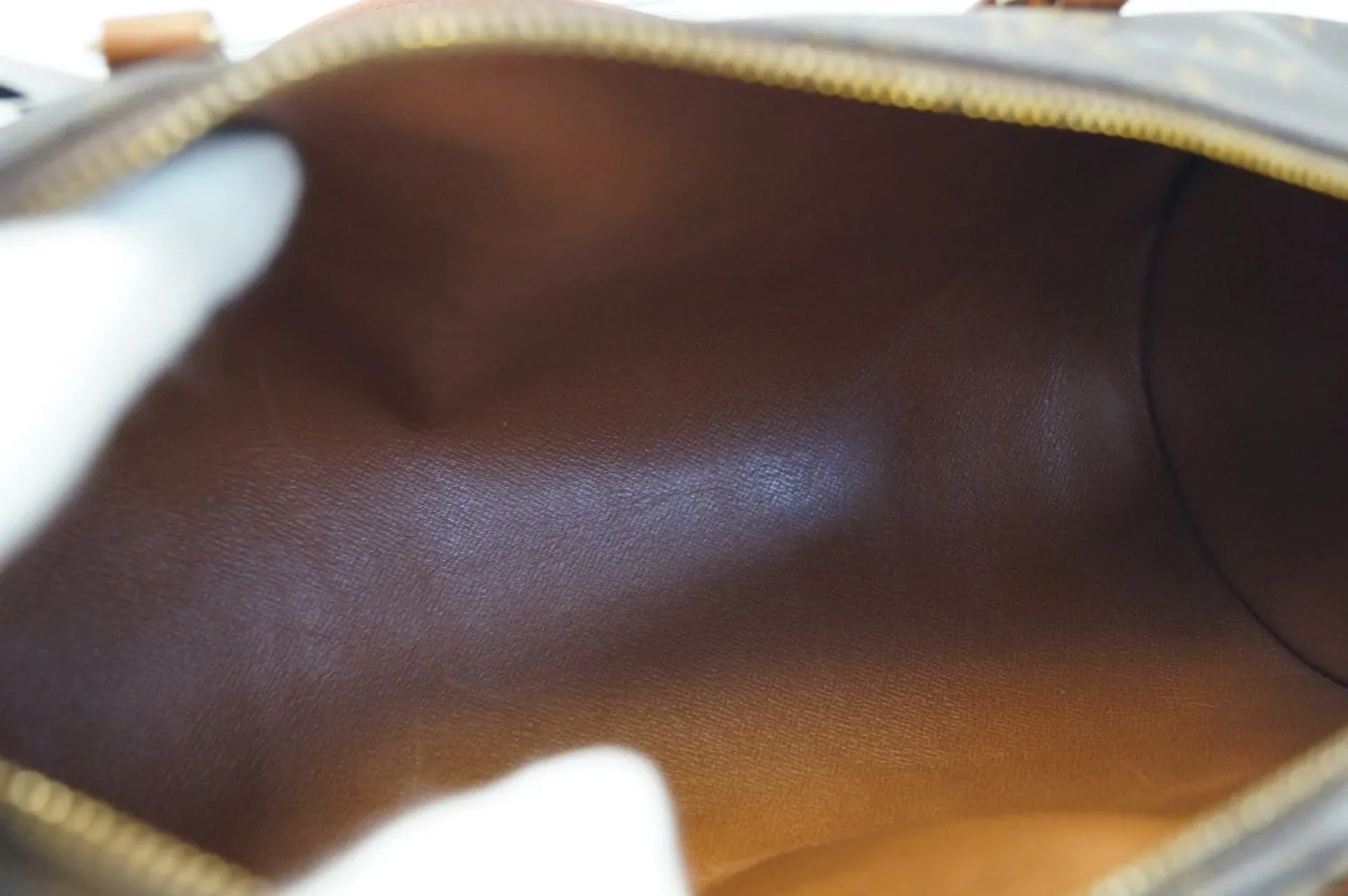 LOUIS VUITTON Monogram Brown Papillon 30 Shoulder Bag