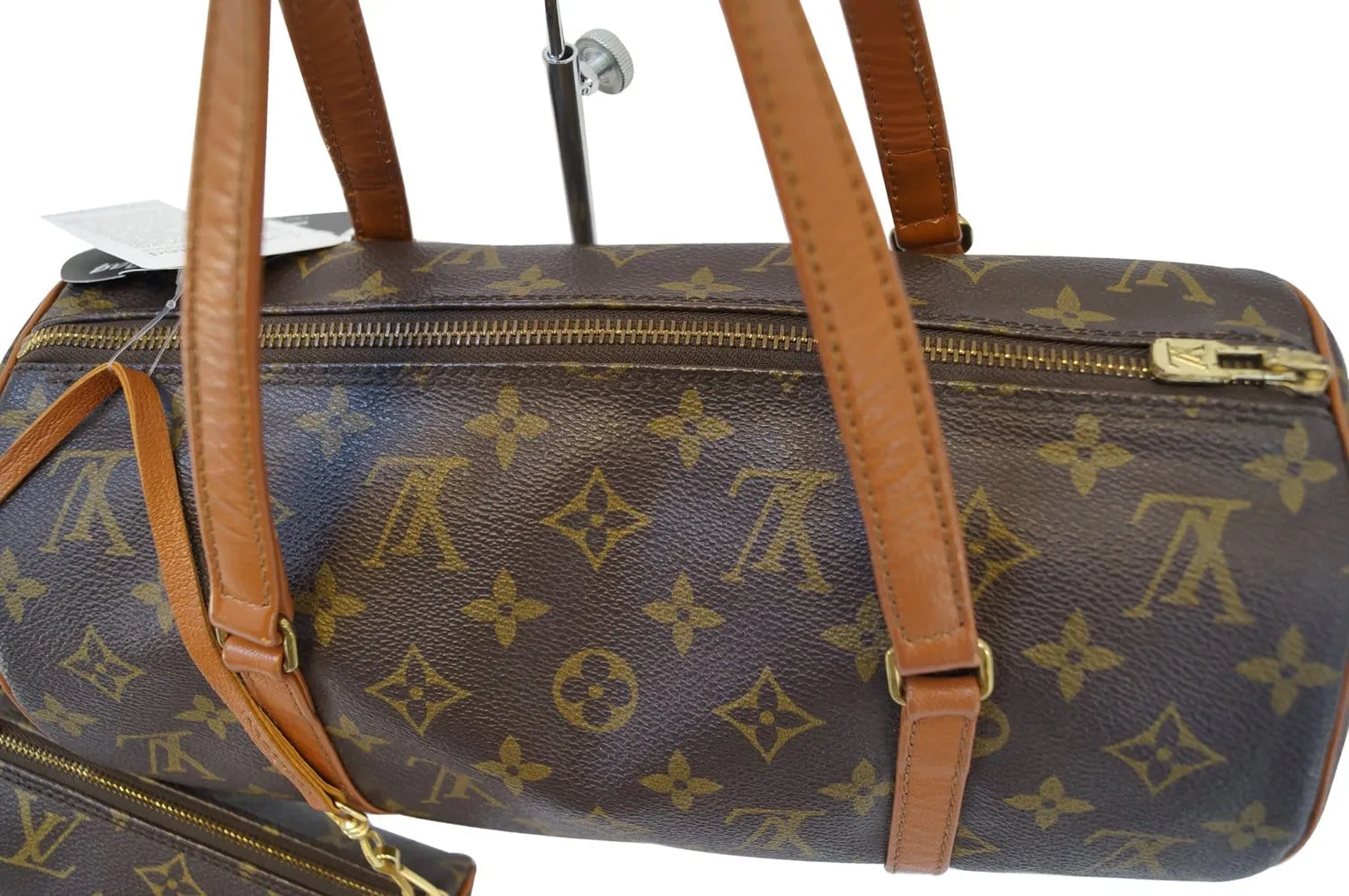 LOUIS VUITTON Monogram Brown Papillon 30 Shoulder Bag